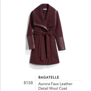Bagatelle Faux Leather Jacket